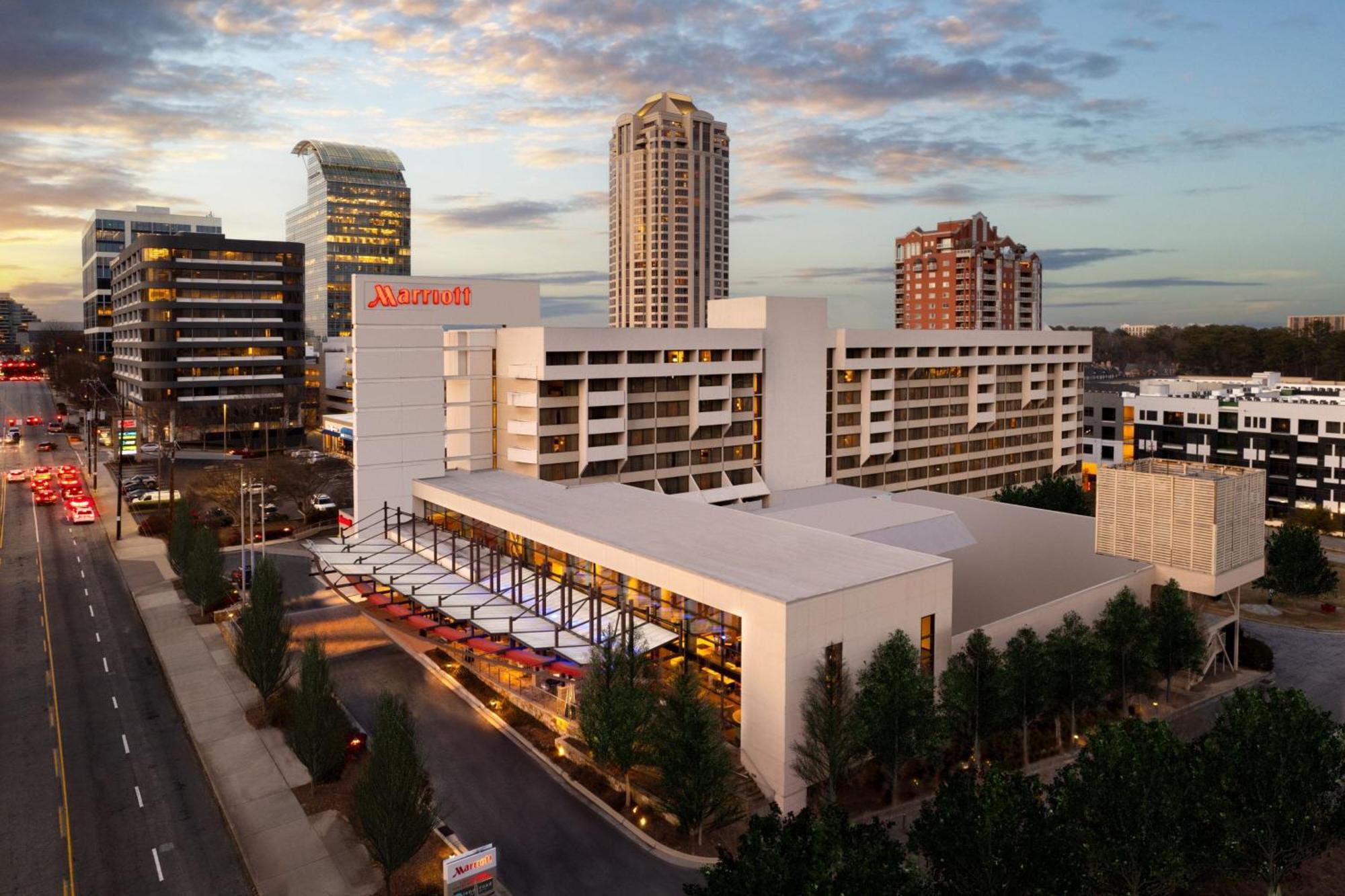 Wyndham Atlanta Buckhead Hotel & Conference Center Exterior foto